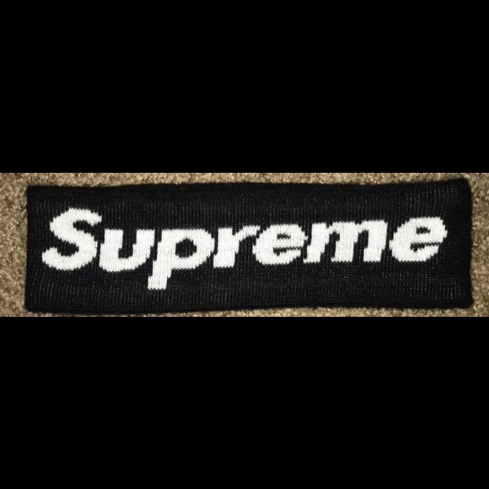 Supreme New Era HeadBand (black & white)